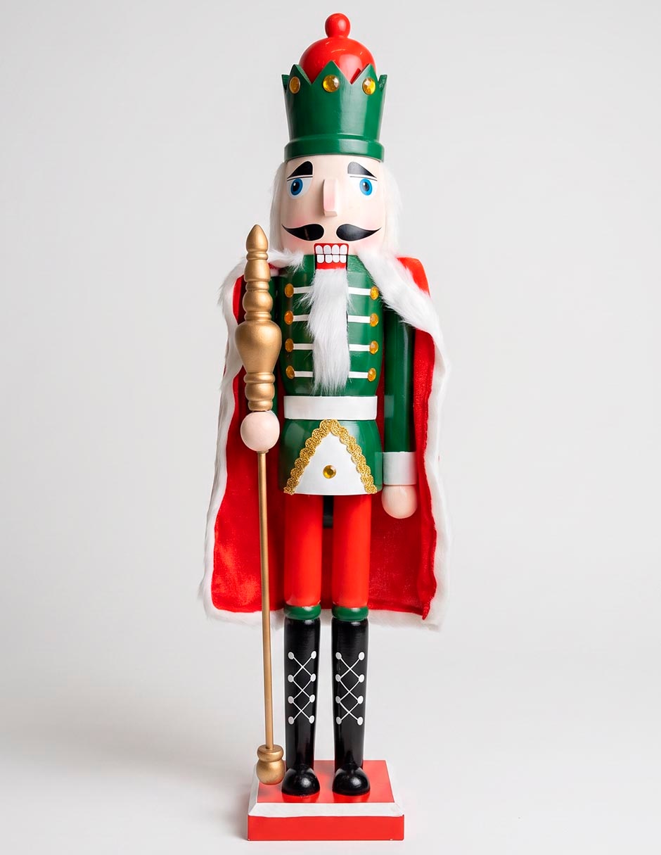 Figura decorativa de cascanueces christmas spirit 1