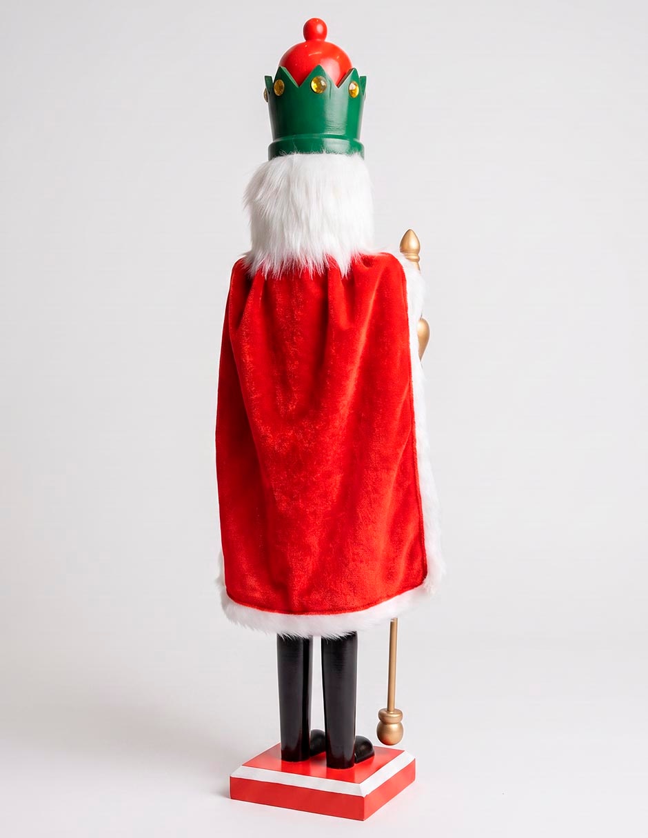 Figura decorativa de cascanueces christmas spirit 3