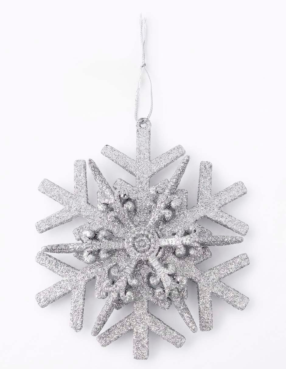 Ornamento Navidad copo de nieve