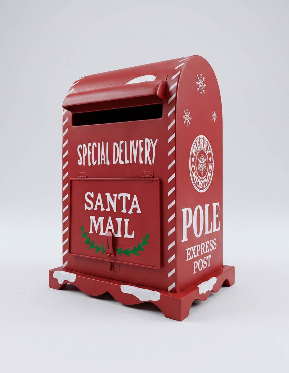 Buzón navideño metal 1