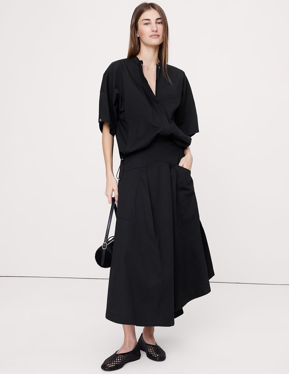 Falda crop Banana Republic a la cintura