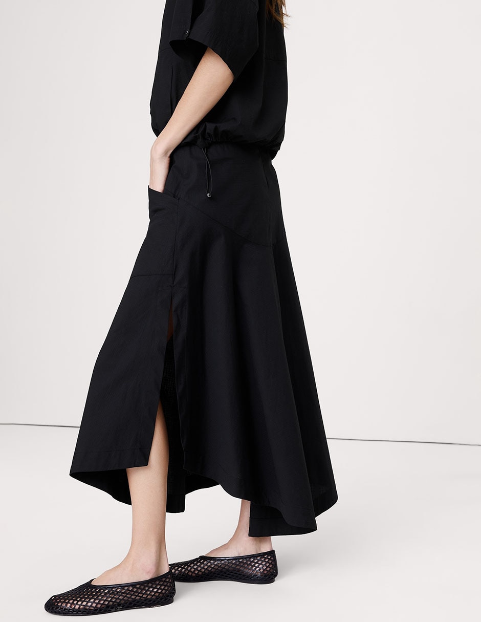 Falda crop Banana Republic a la cintura