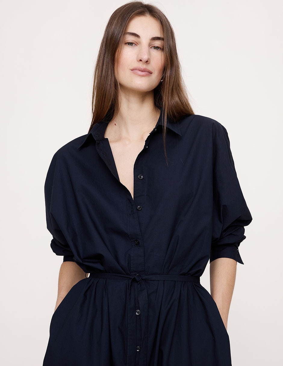 Vestido midi casual para mujer