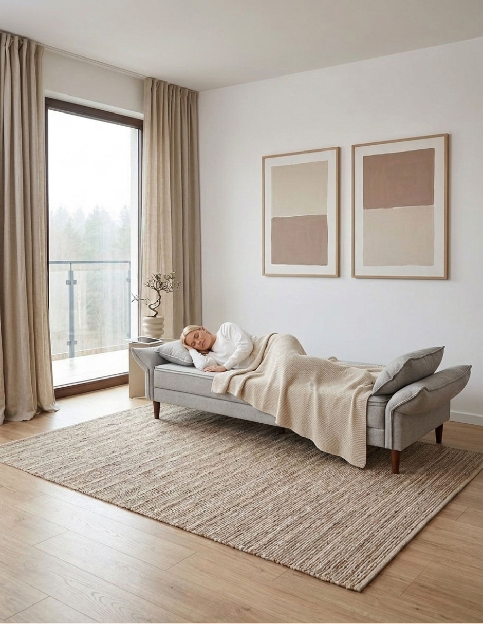 Sofá Cama Brooklyn *Ce* Tela, Taupe 3
