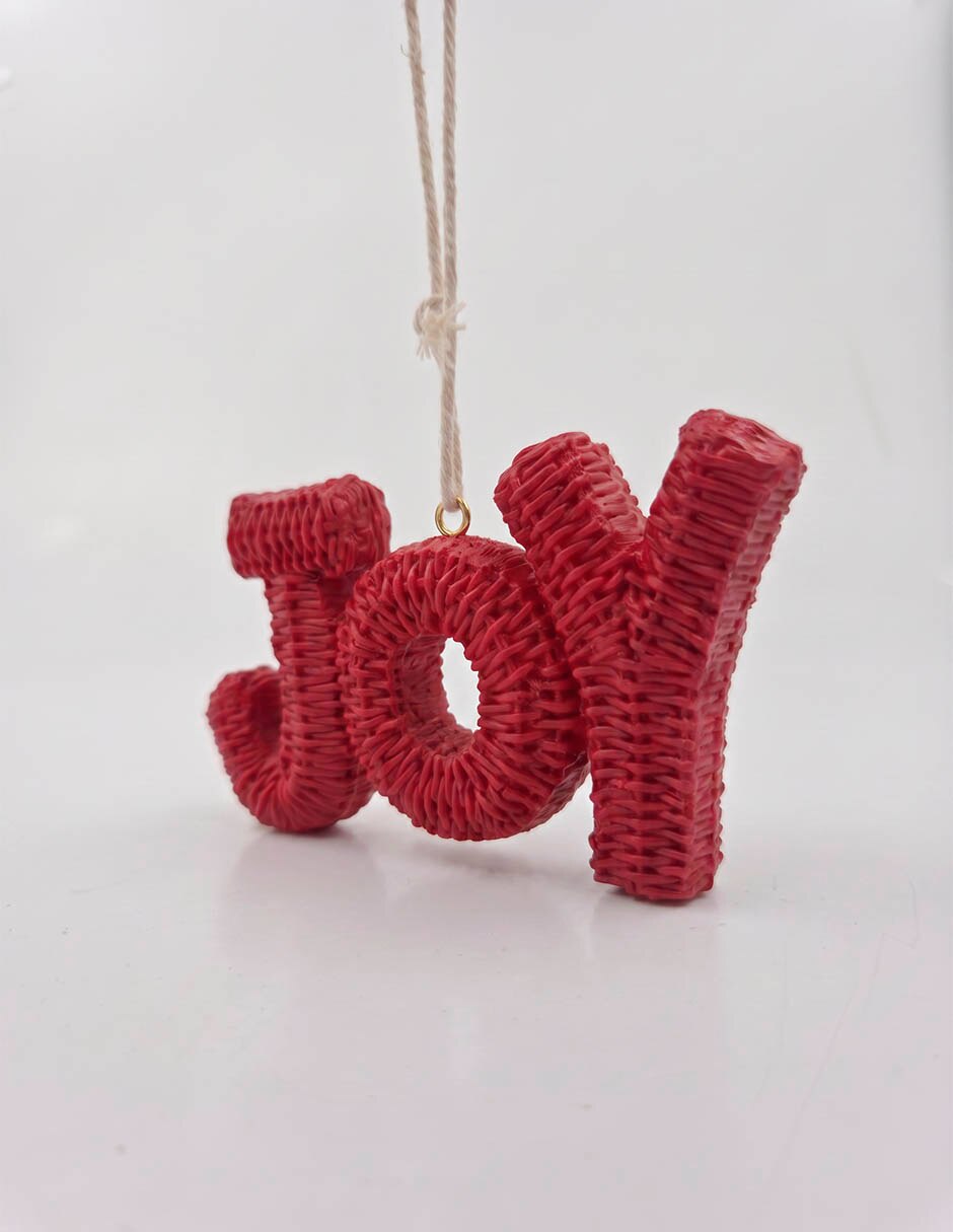Ornamento navideño letras 3
