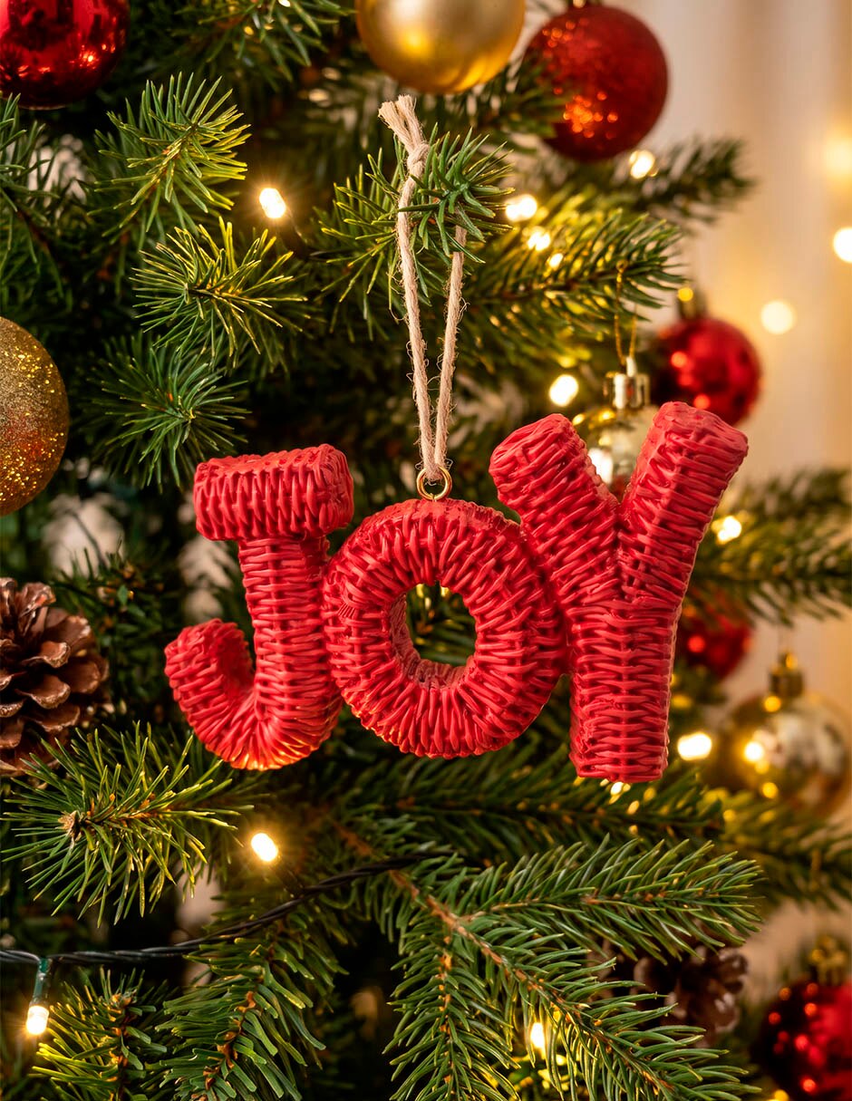 Ornamento navideño letras Ornamento navideño letras