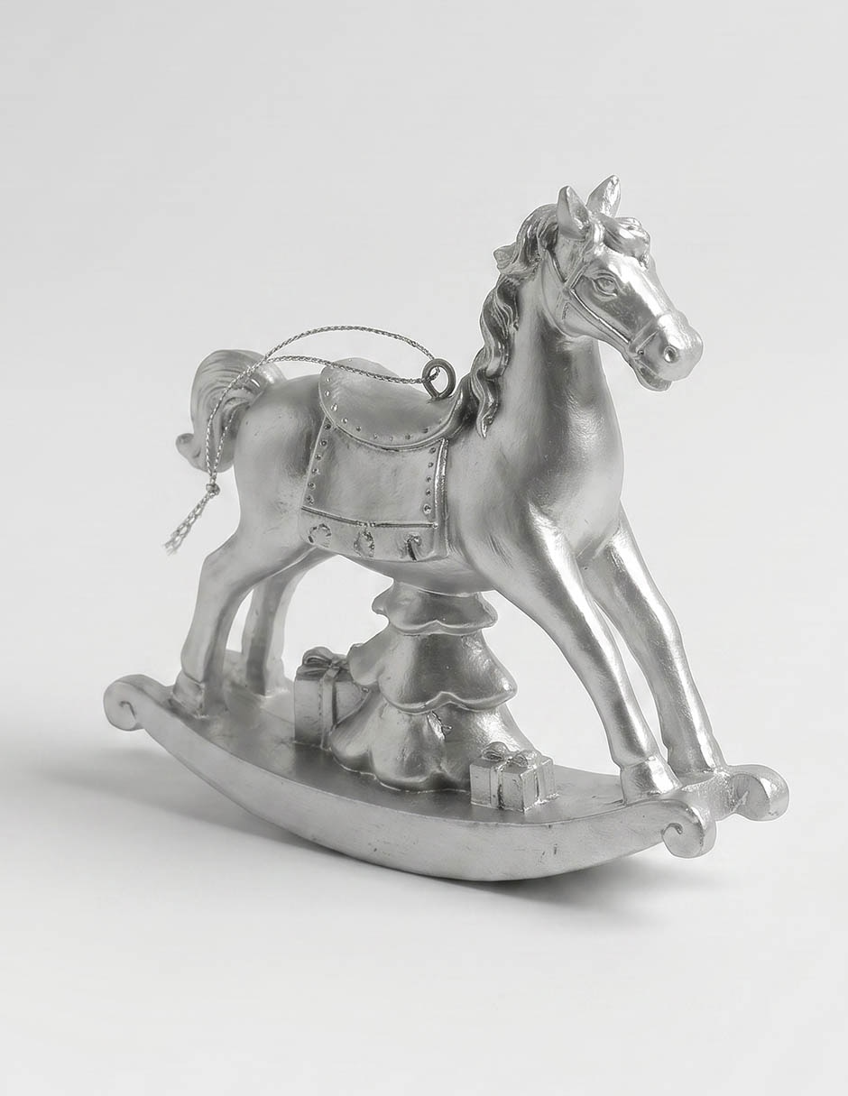 Ornamento navideño caballo 3