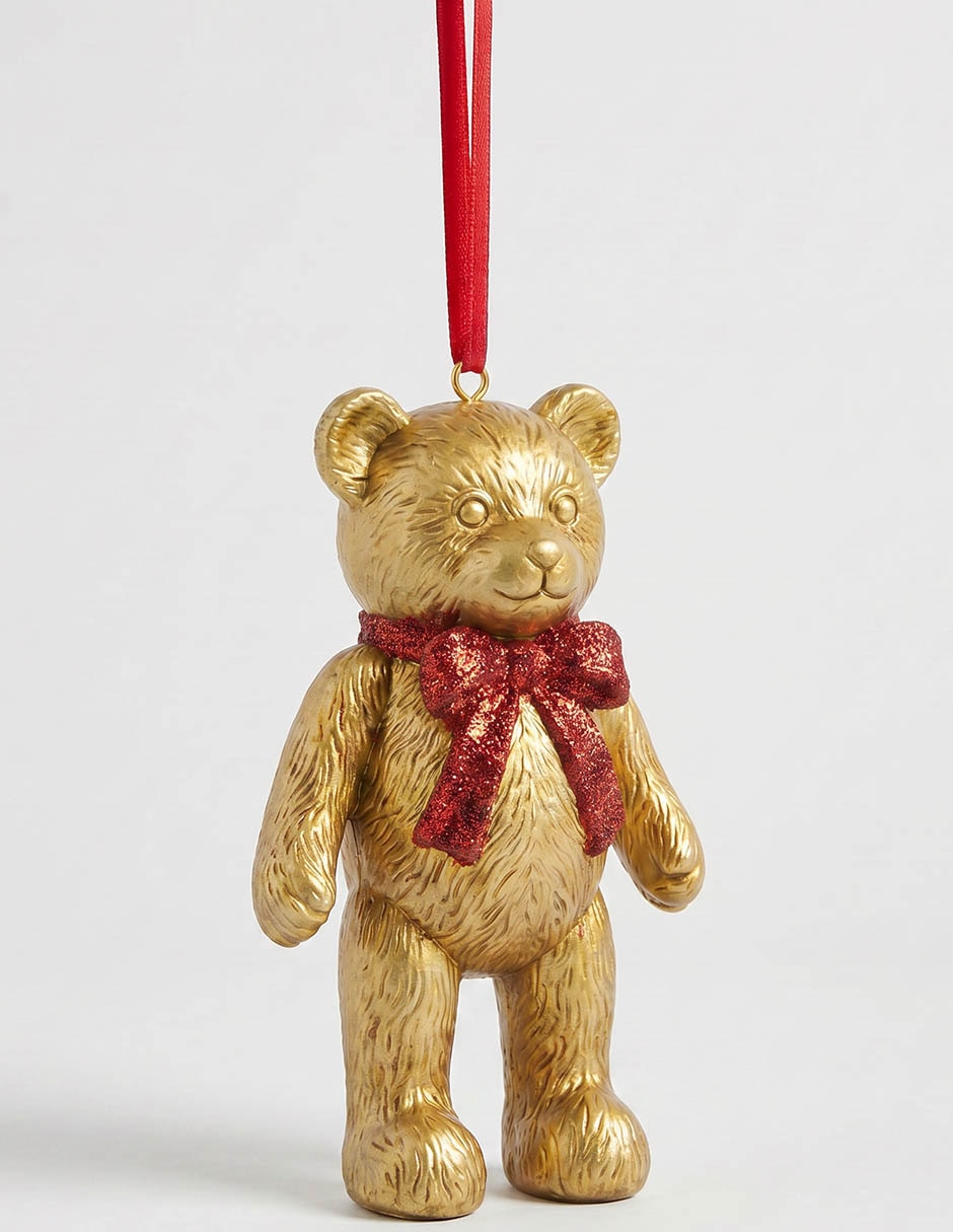 Ornamento navideño oso 2