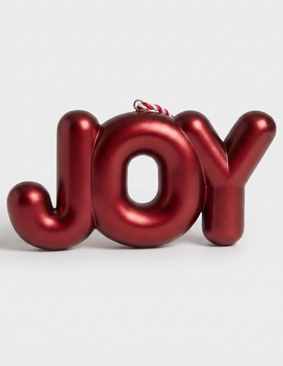 Ornamento navideño letras 1