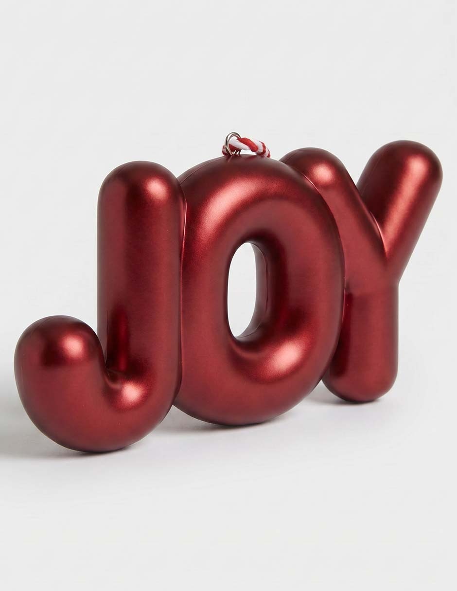 Ornamento navideño letras 2