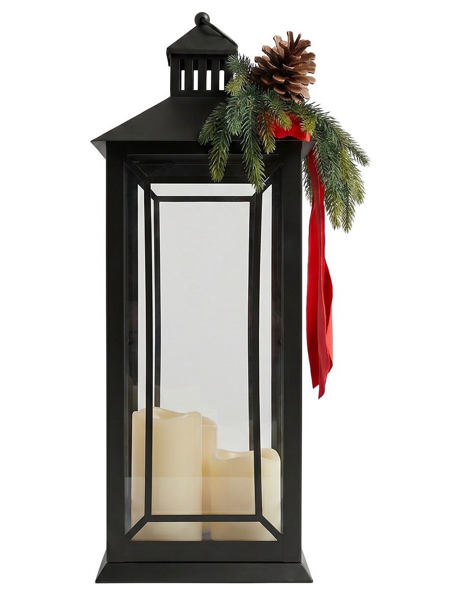 Figura decorativa navideña de faro 3