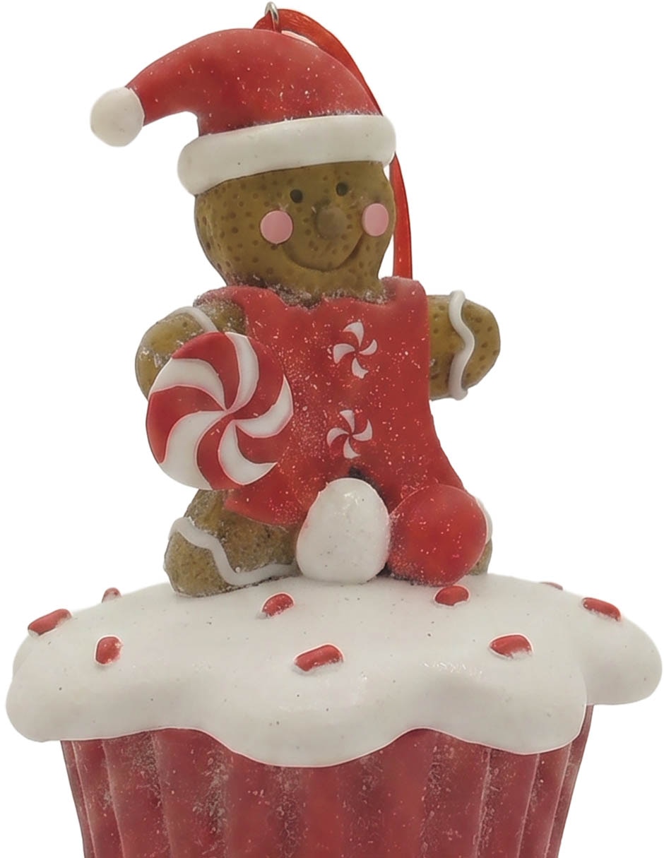 Ornamento navideño cupcake