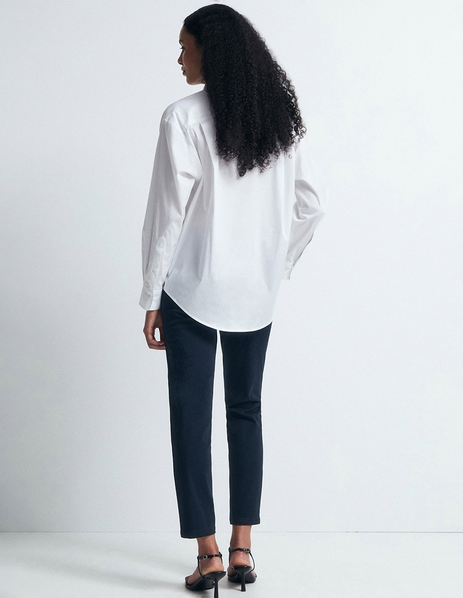 Pantalón chino recto para mujer 3
