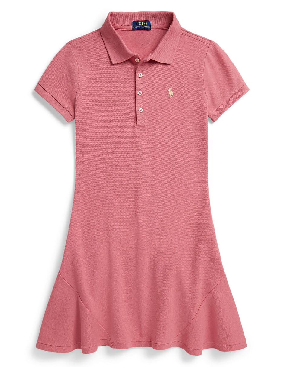 Vestido polo Polo manga regular para niña Vestido polo Polo manga regular para niña