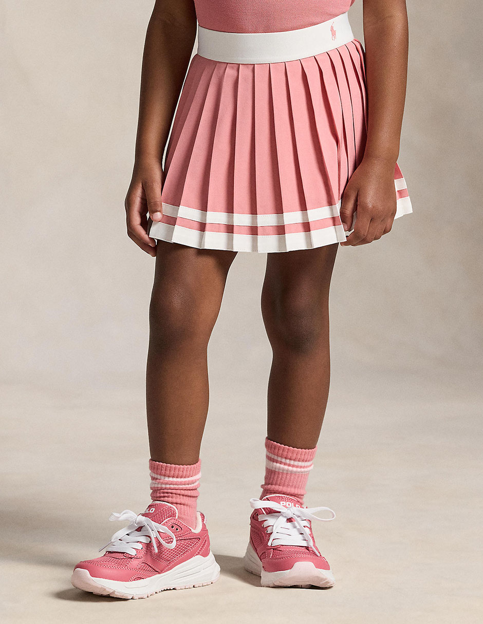 Falda short Polo para niña