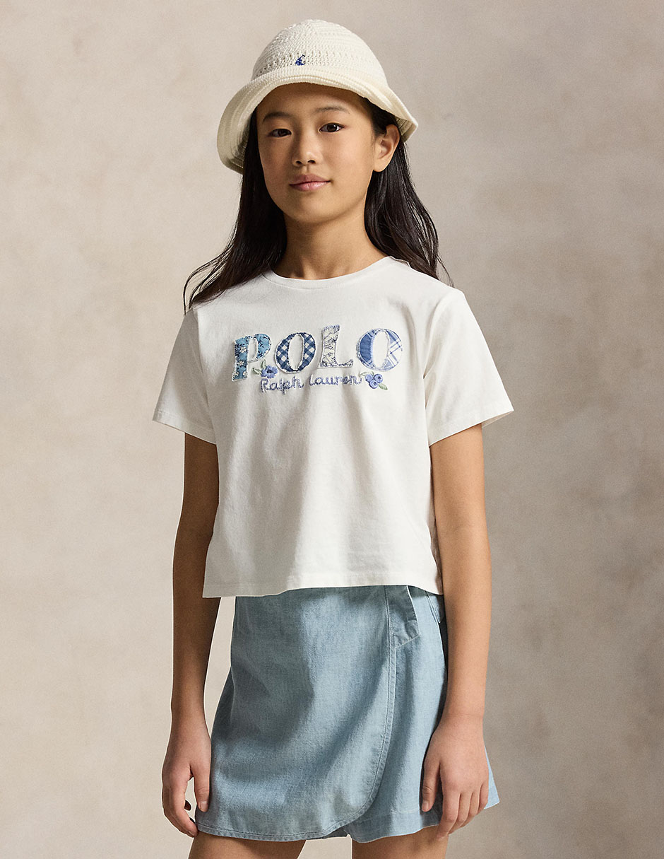 Playera manga corta para niña Playera manga corta para niña