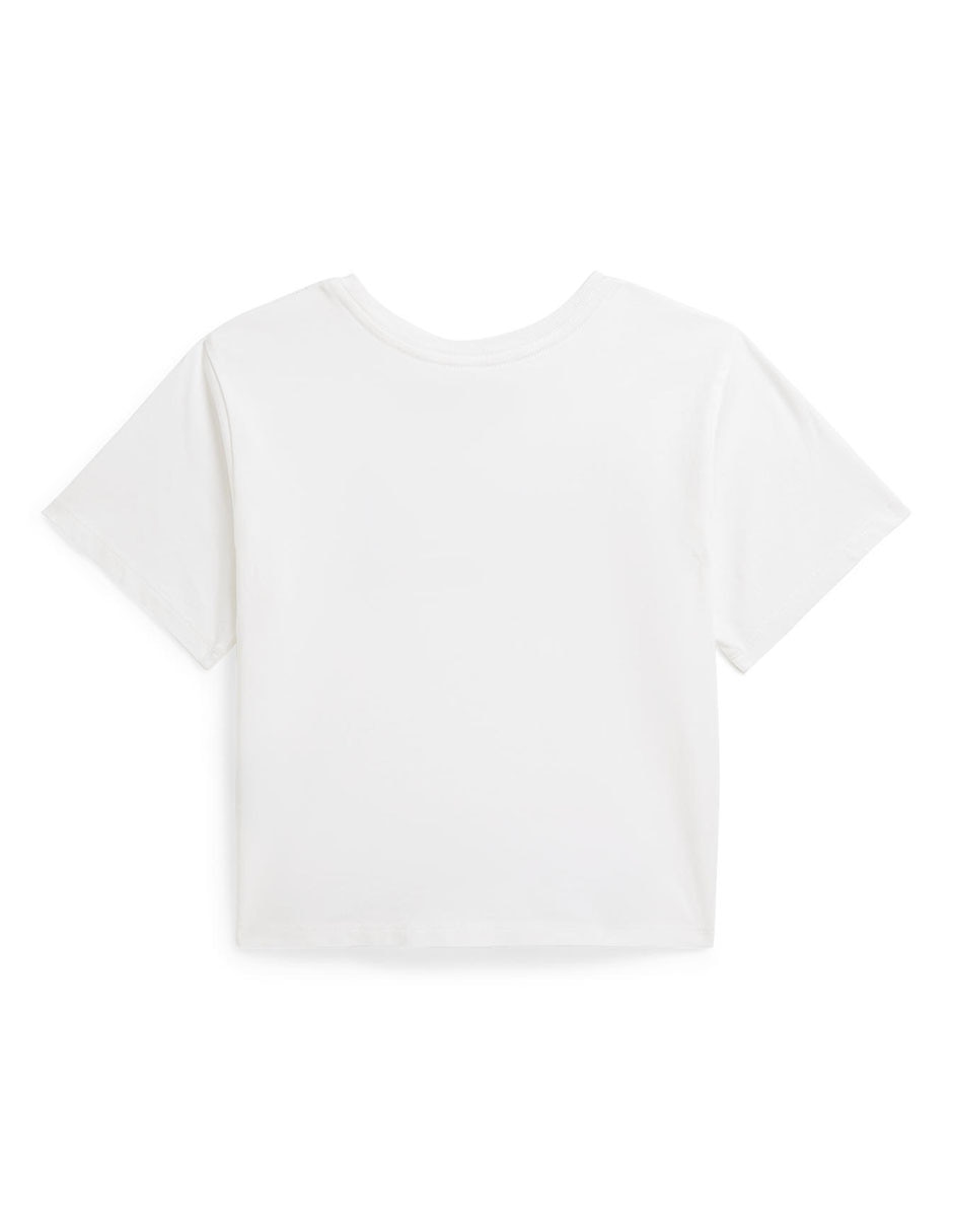 Playera manga corta para niña