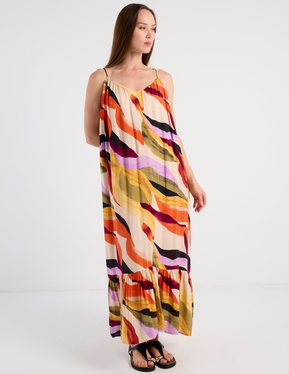Vestido largo playa para mujer 3