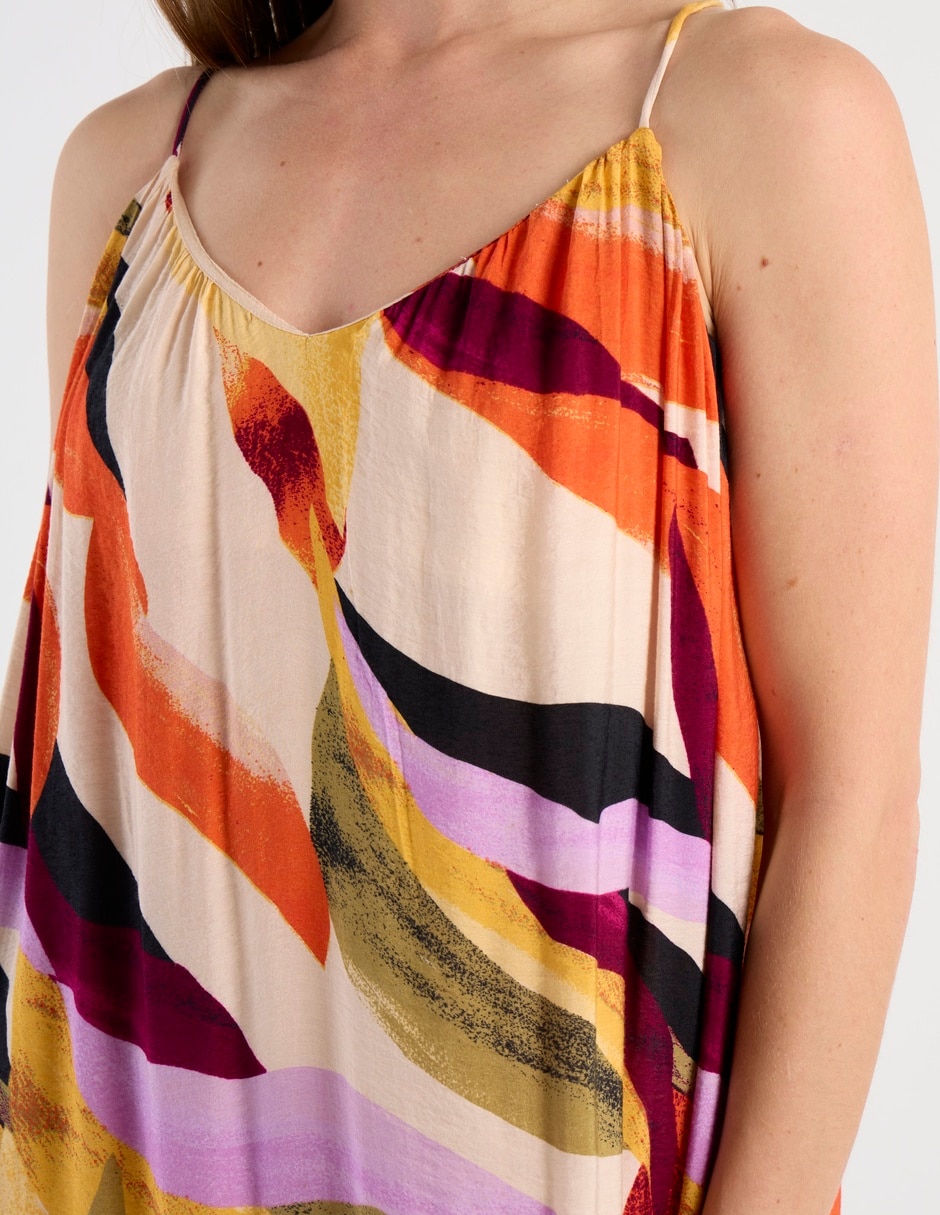 Vestido largo playa para mujer 4