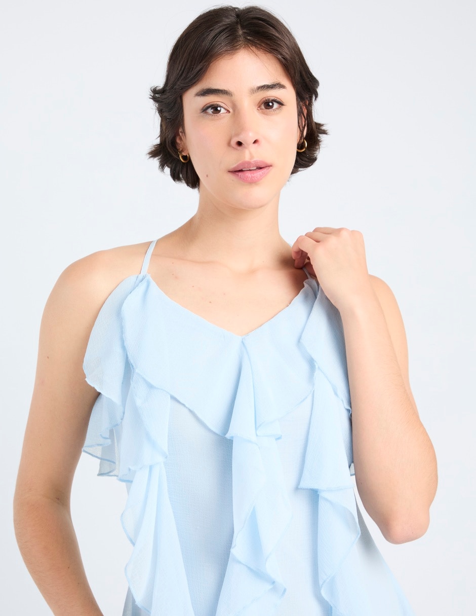 Vestido crop casual para mujer 6