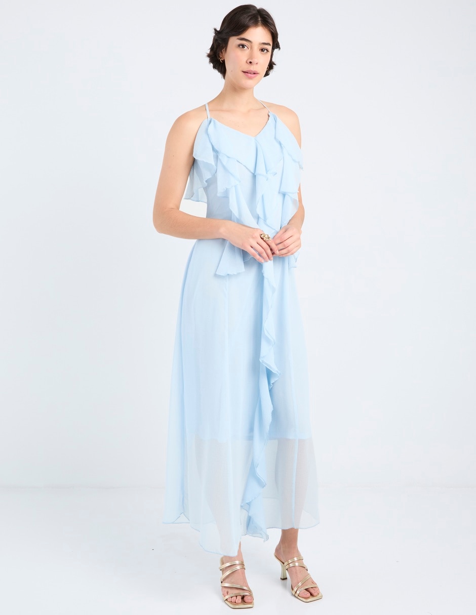 Vestido crop casual para mujer