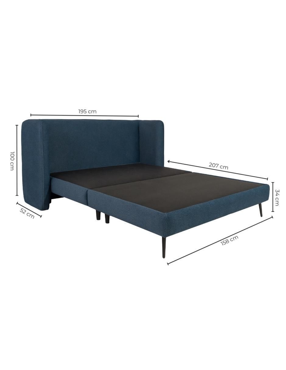 Cama asana de madera pino 15