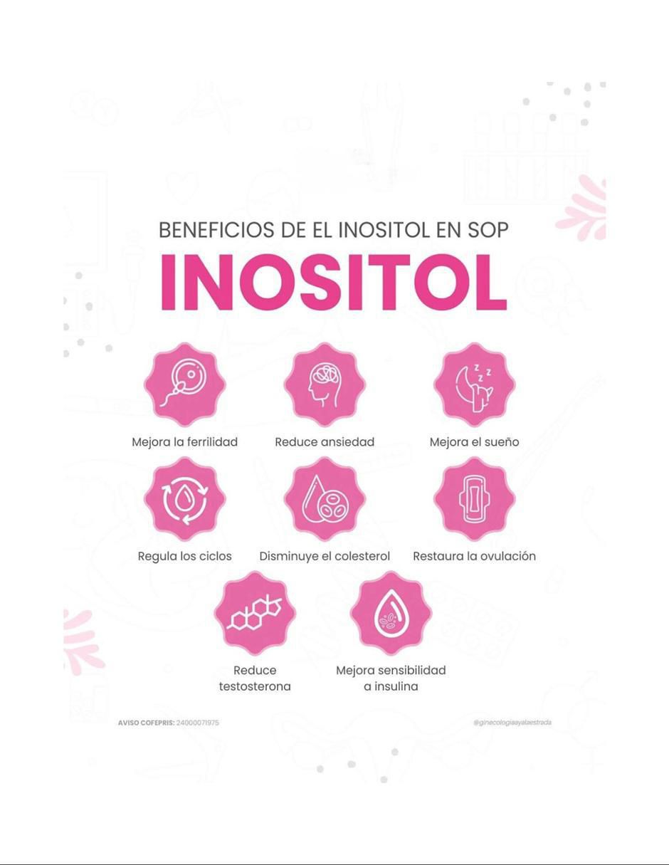 Set de suplementos alimenticios Myo D-Chiro Inositol con multivitaminico Set de suplementos alimenticios Myo D-Chiro Inositol con multivitaminico
