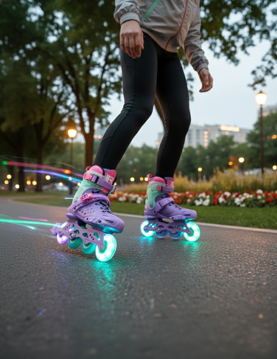 Patines en línea iron roller forza para mujer