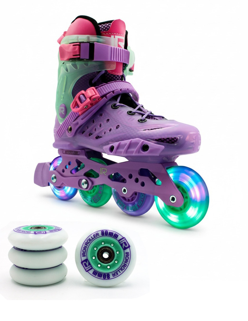 Patines en línea iron roller forza para mujer