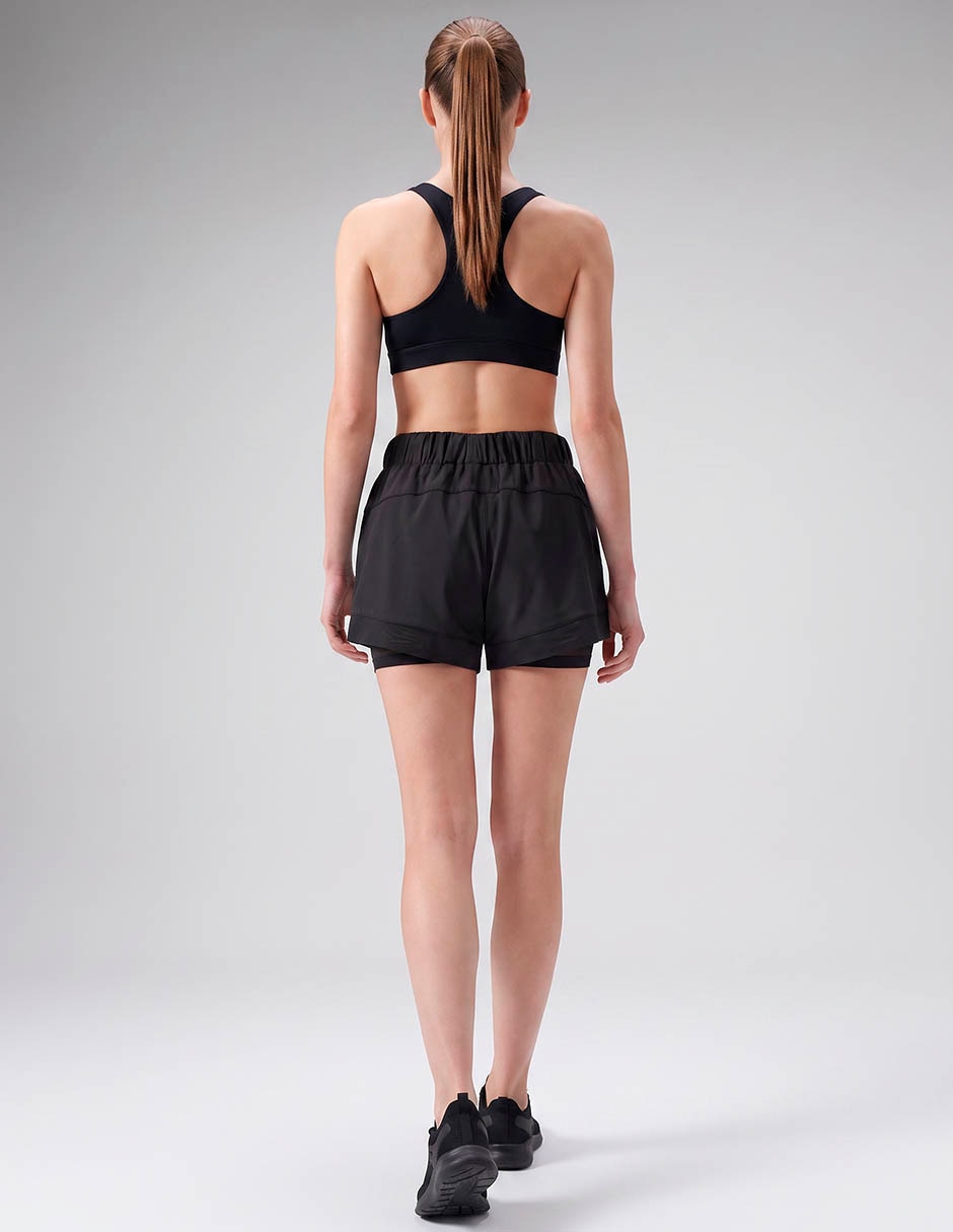 Short con malla para entrenamiento para mujer 2