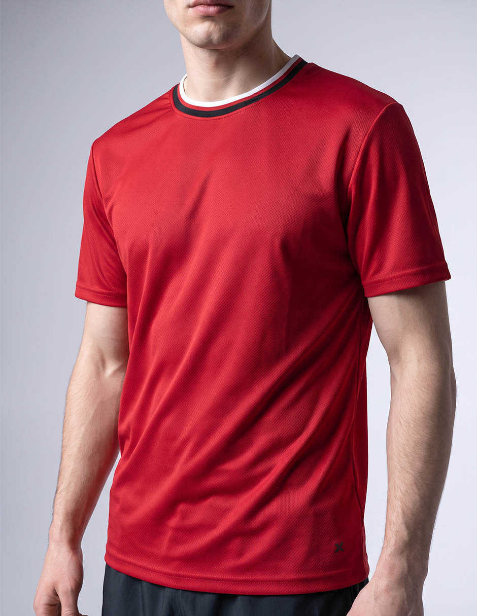 Playera deportiva para raqueta X10 de hombre
