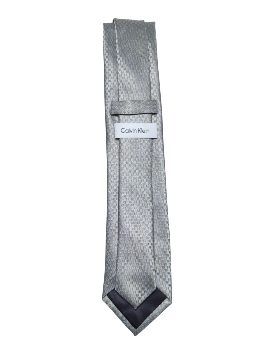 Corbata regular de seda estampado para hombre 3