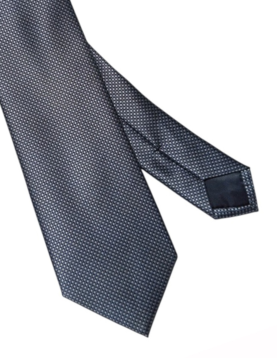 Corbata regular de seda estampado para hombre 2