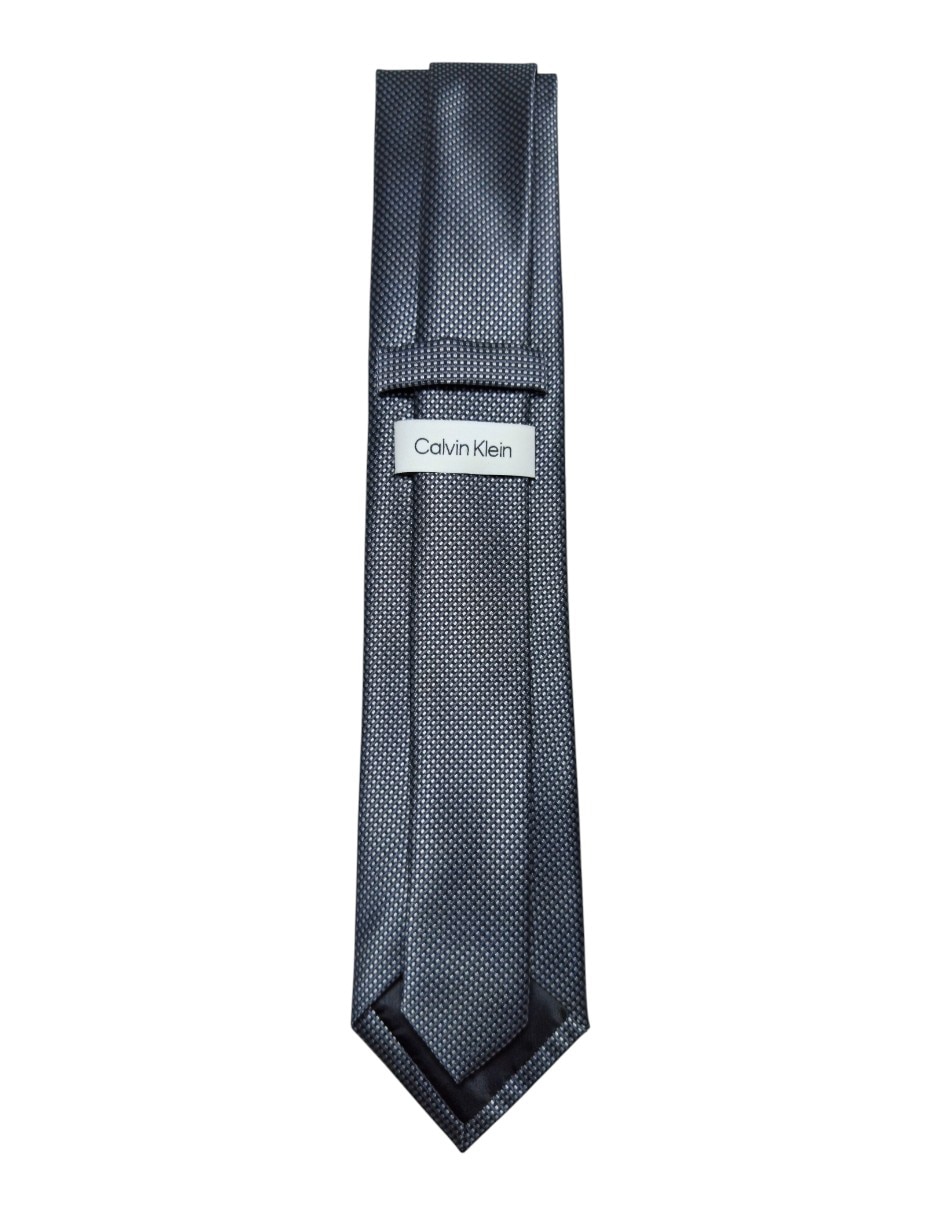 Corbata regular de seda estampado para hombre 3