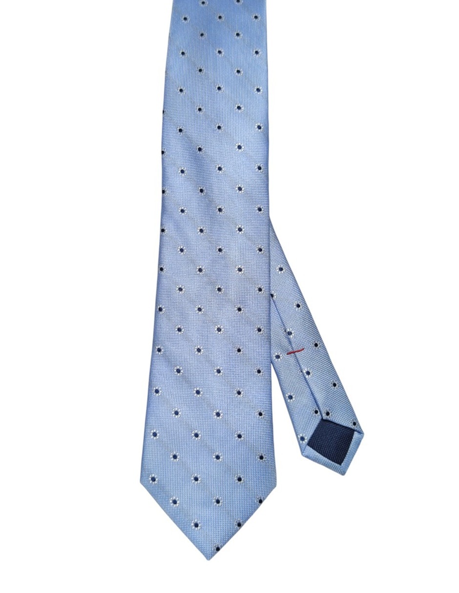 Corbata Hilfiger regular de seda estampado floral para hombre