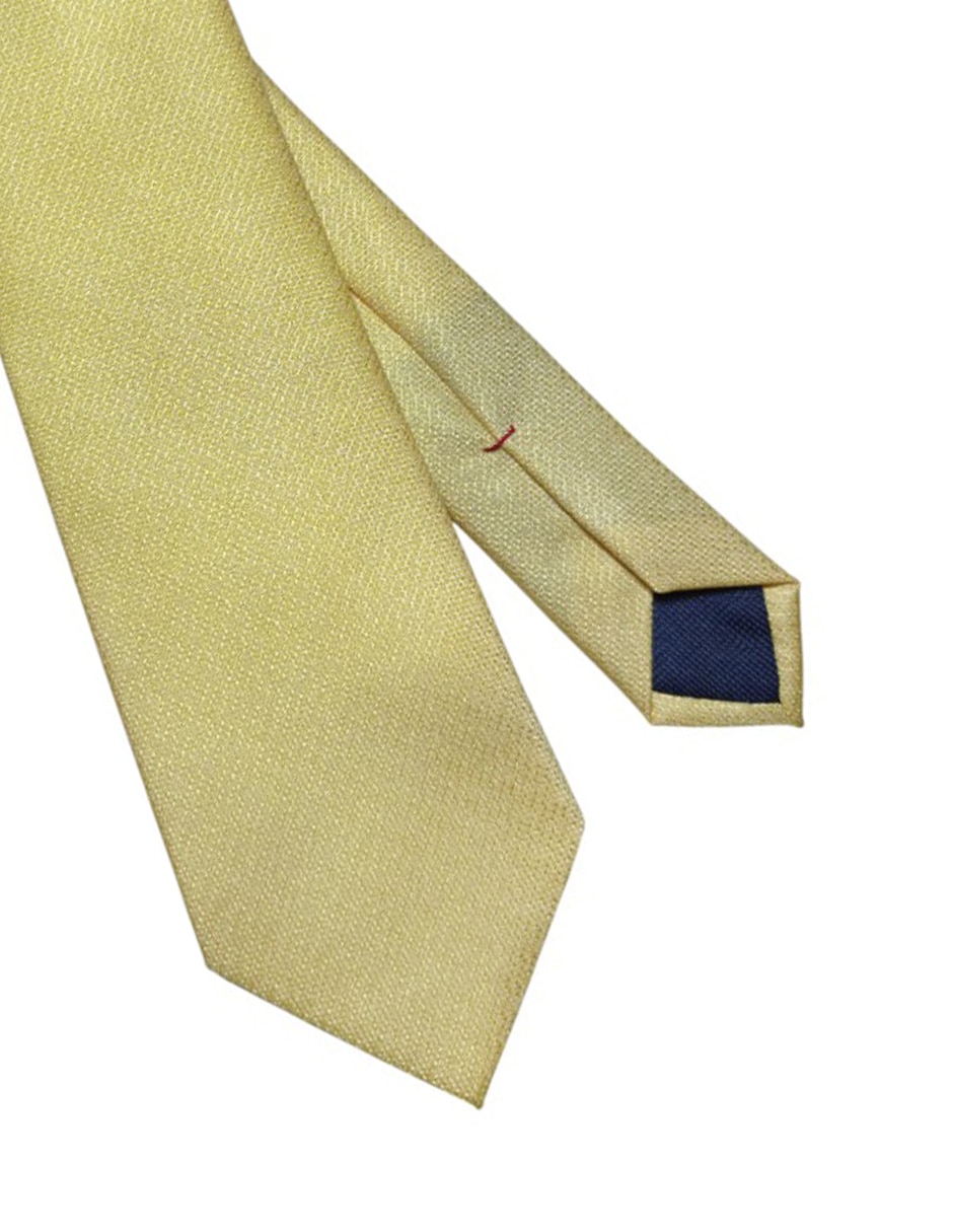 Corbata regular de seda estampado para hombre 2