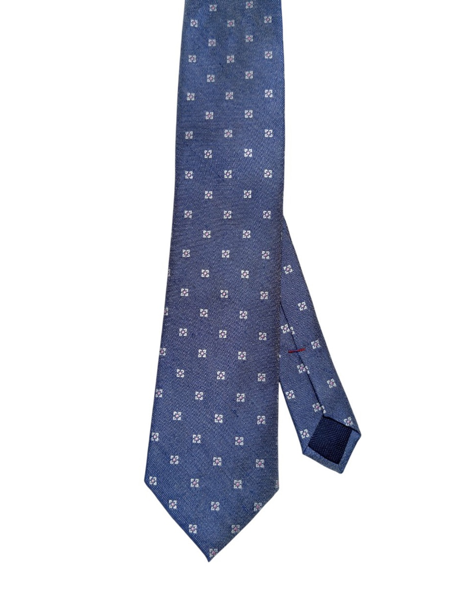 Corbata Hilfiger regular de seda estampado floral para hombre Corbata Hilfiger regular de seda estampado floral para hombre