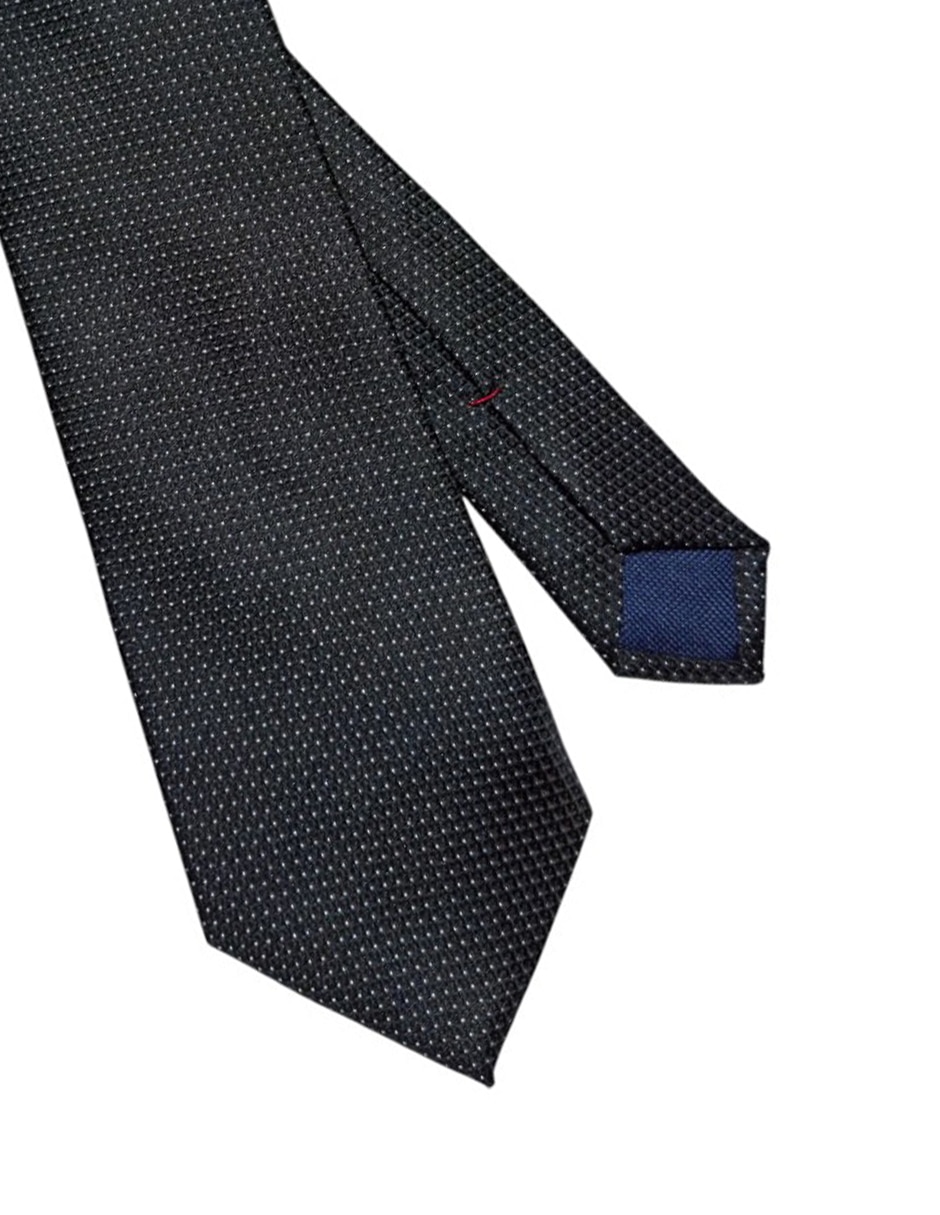 Corbata Hilfiger regular de seda estampada para hombre 2
