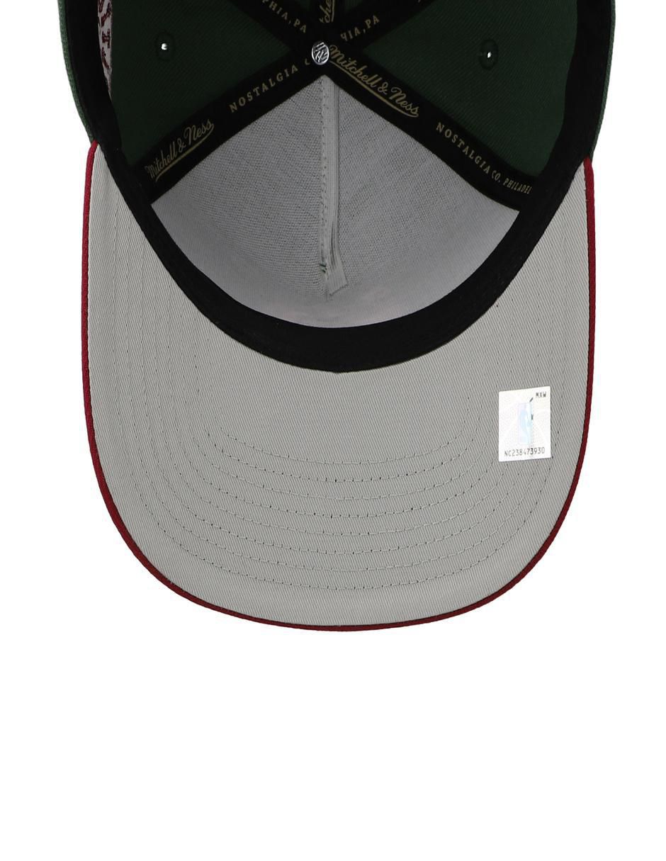 Gorra visera curva snapback para básquetbol Mitchell And Ness Chicago Bulls Unisex