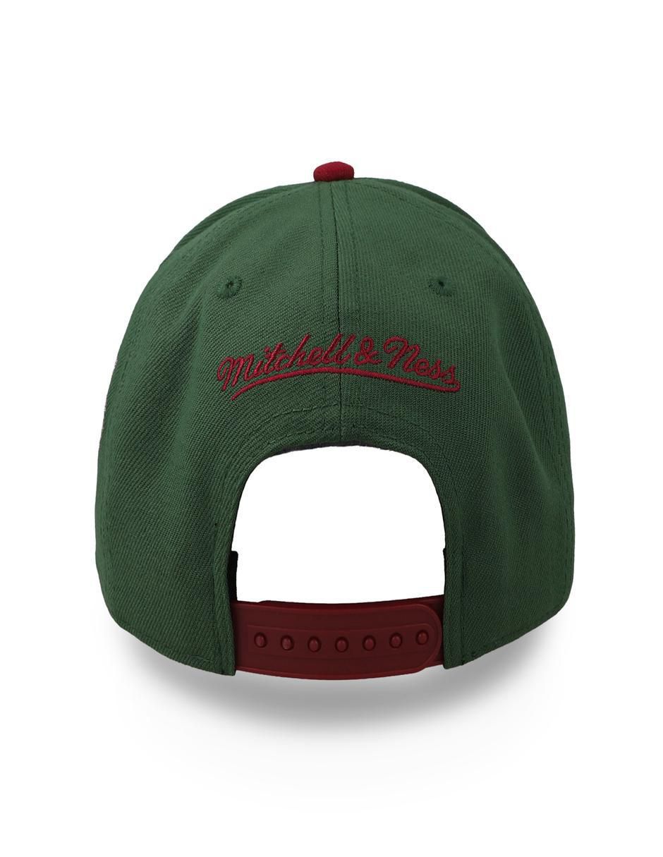 Gorra visera curva snapback para básquetbol Mitchell And Ness Chicago Bulls Unisex