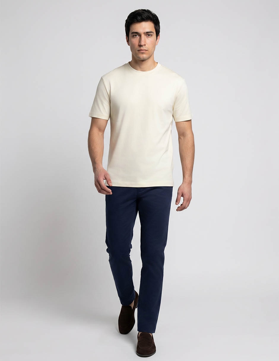 Playera cuello redondo para hombre