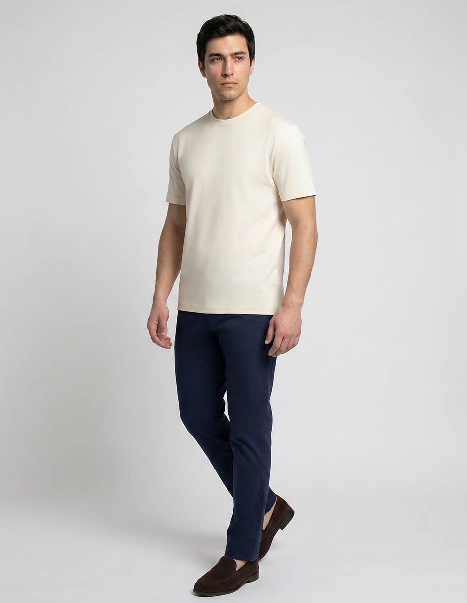Playera cuello redondo para hombre