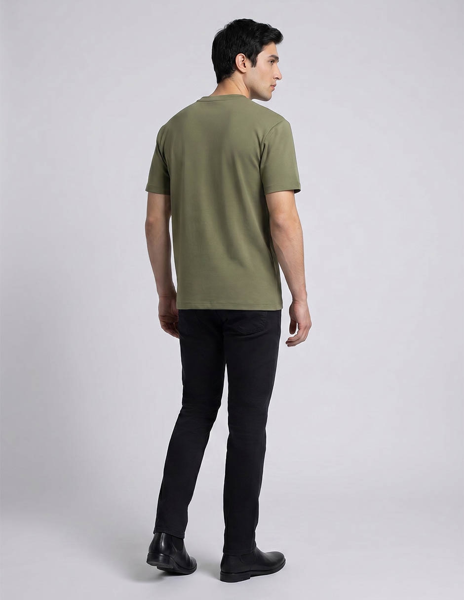 Playera cuello redondo para hombre 2