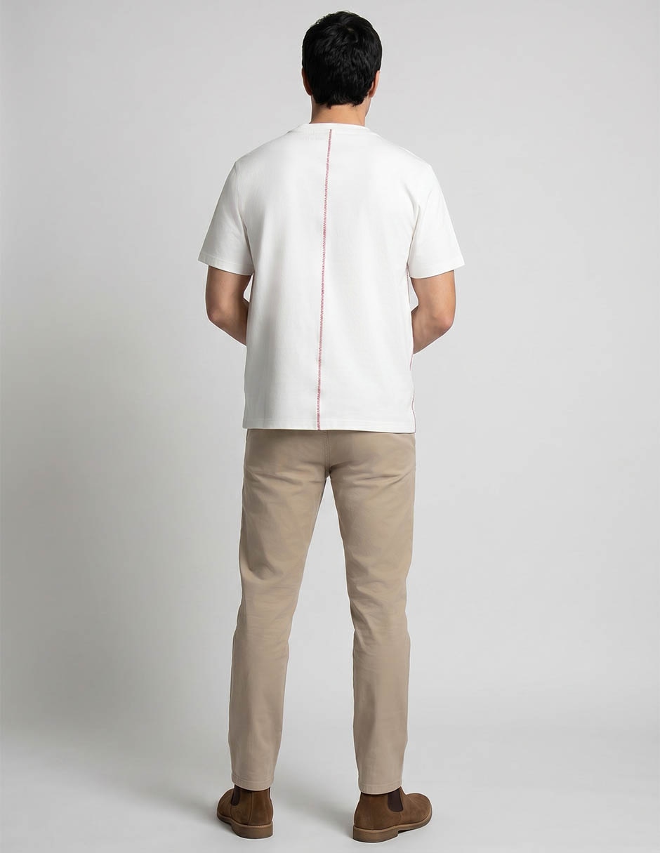 Playera cuello redondo para hombre 2