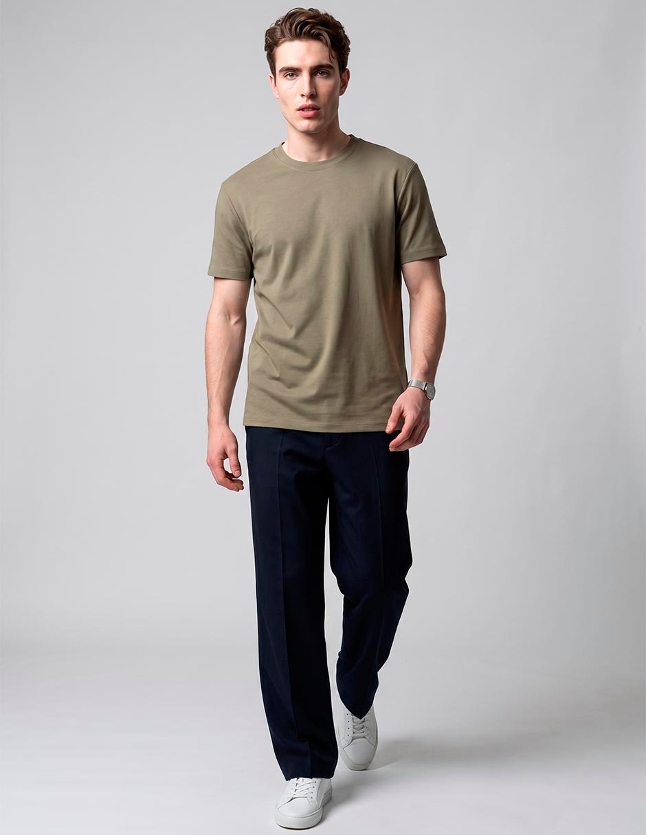 Playera elemnto uomo cuello redondo para hombre Playera elemnto uomo cuello redondo para hombre