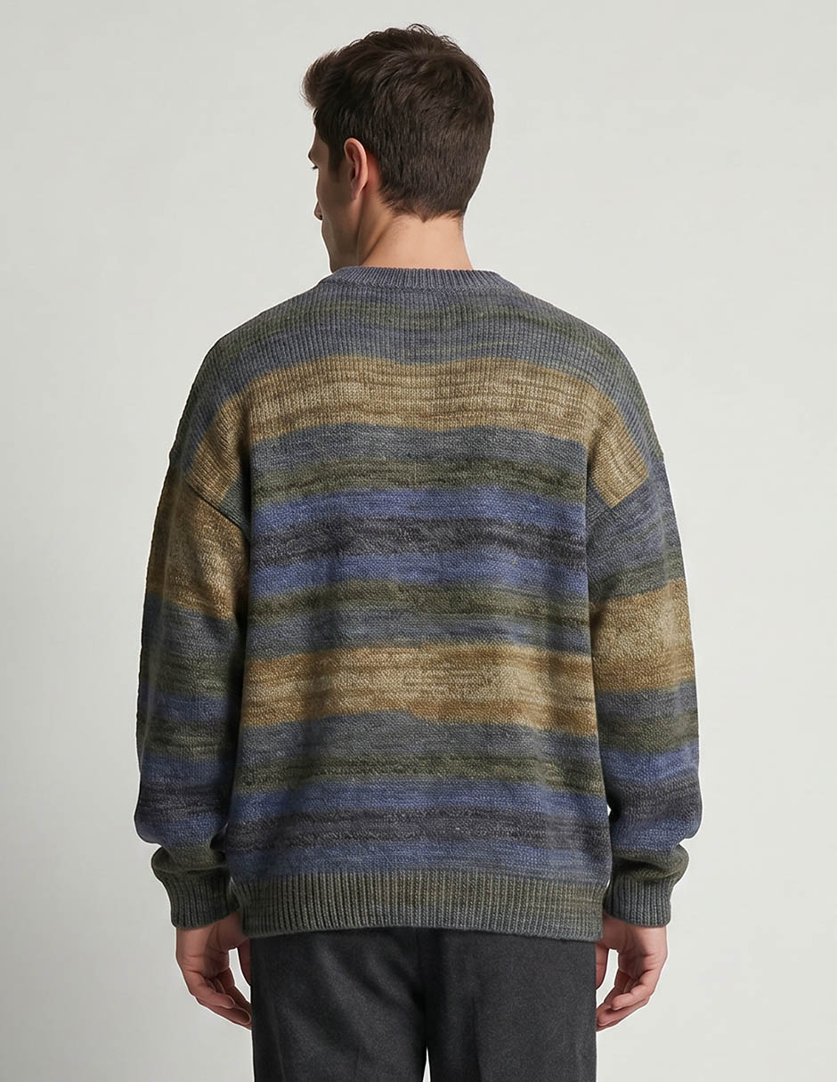 Suéter cuello redondo para hombre 3