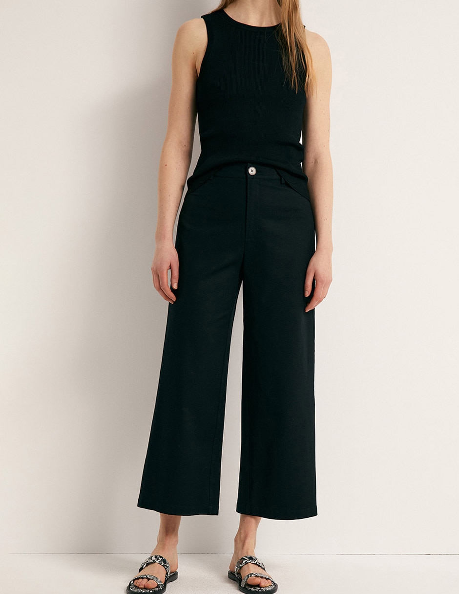 Pantalón regular para mujer