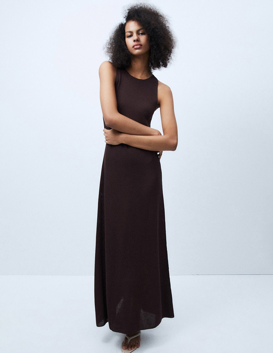 Vestido largo casual para mujer Vestido largo casual para mujer