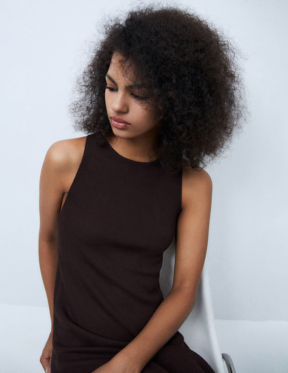 Vestido largo casual para mujer