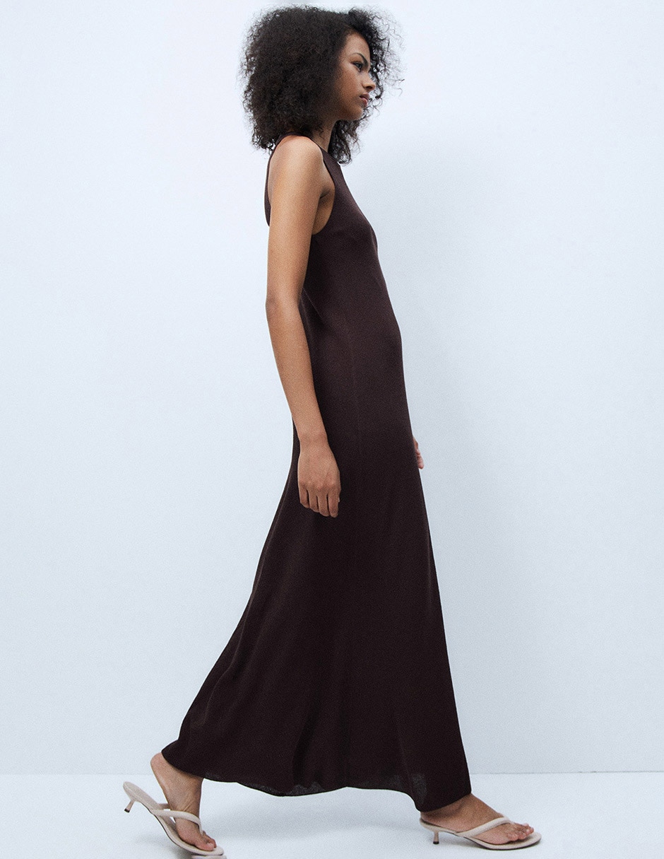 Vestido largo casual para mujer